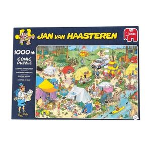 Jan van Haasteren Jumbo 1000 Piece Comic Puzzle Camping in the Forest 19052